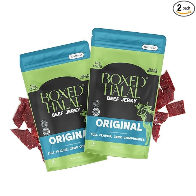 Boxed Halal Original Beef Jerky