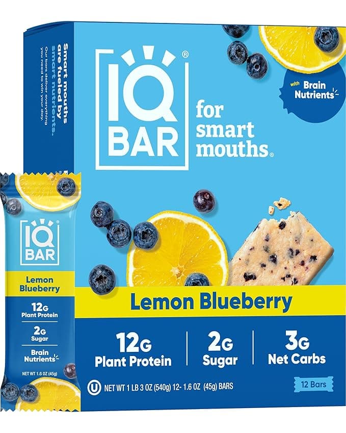 IQBAR Blueberry Lemon