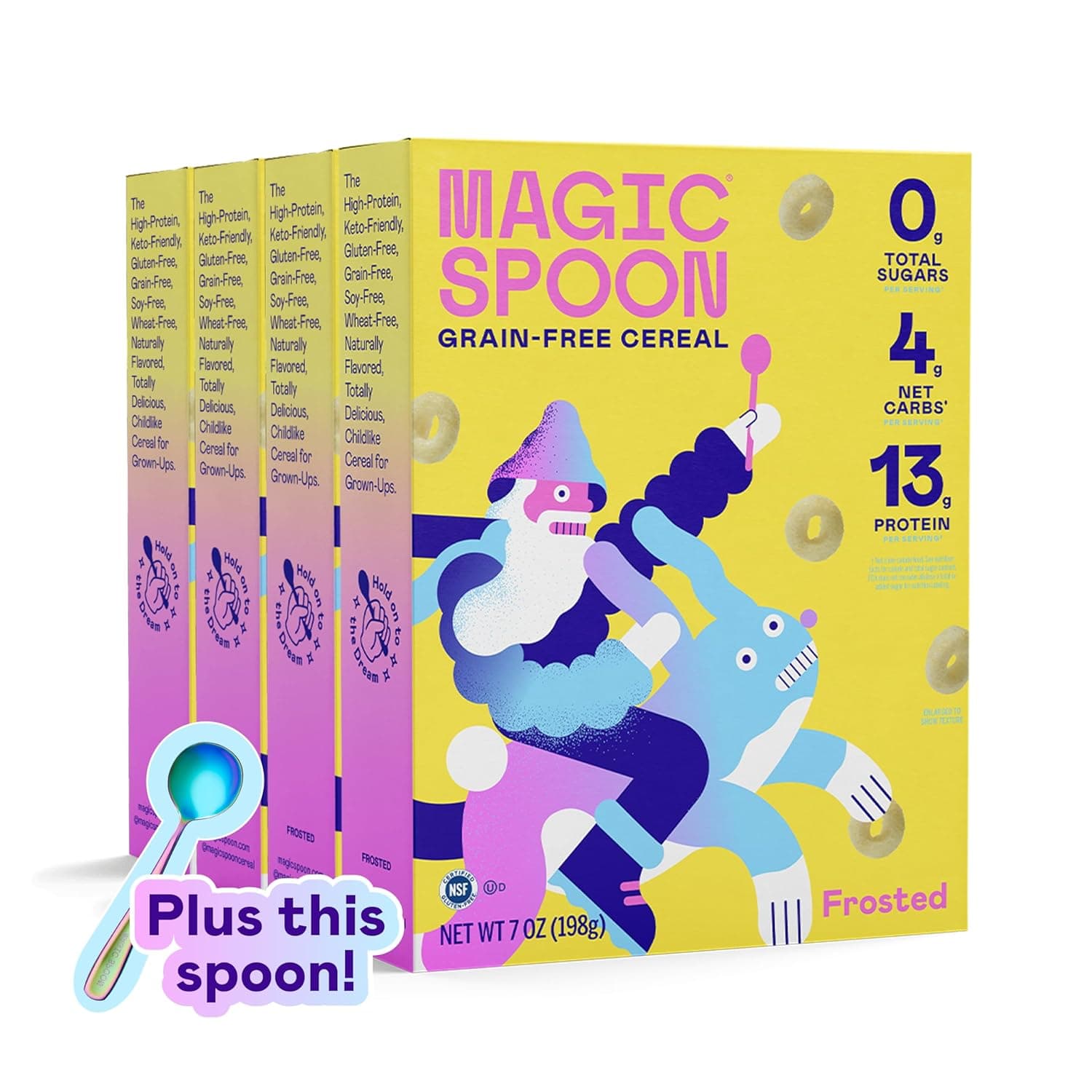 Magic Spoon Protein Cereal Frosted