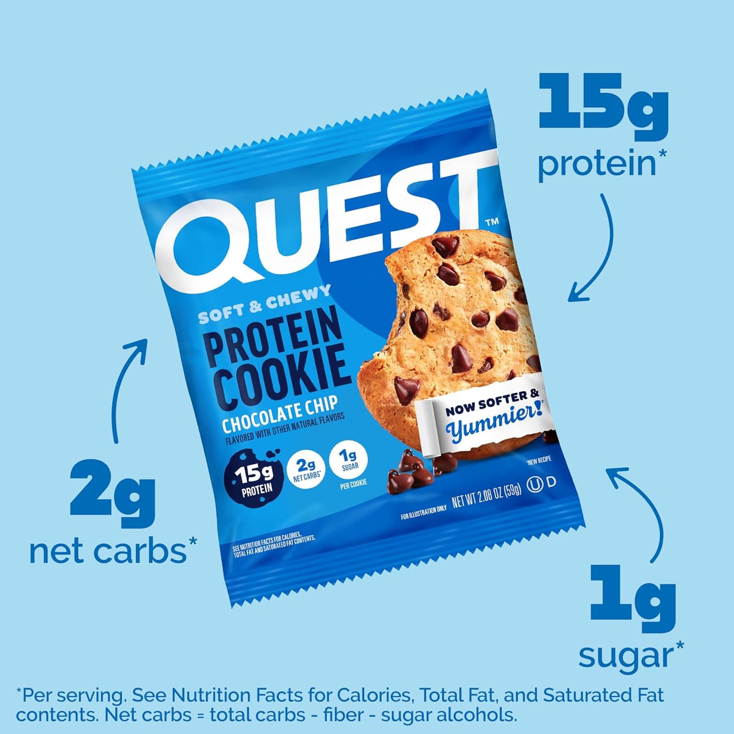 Quest Protein Cookie Chocolate Chip