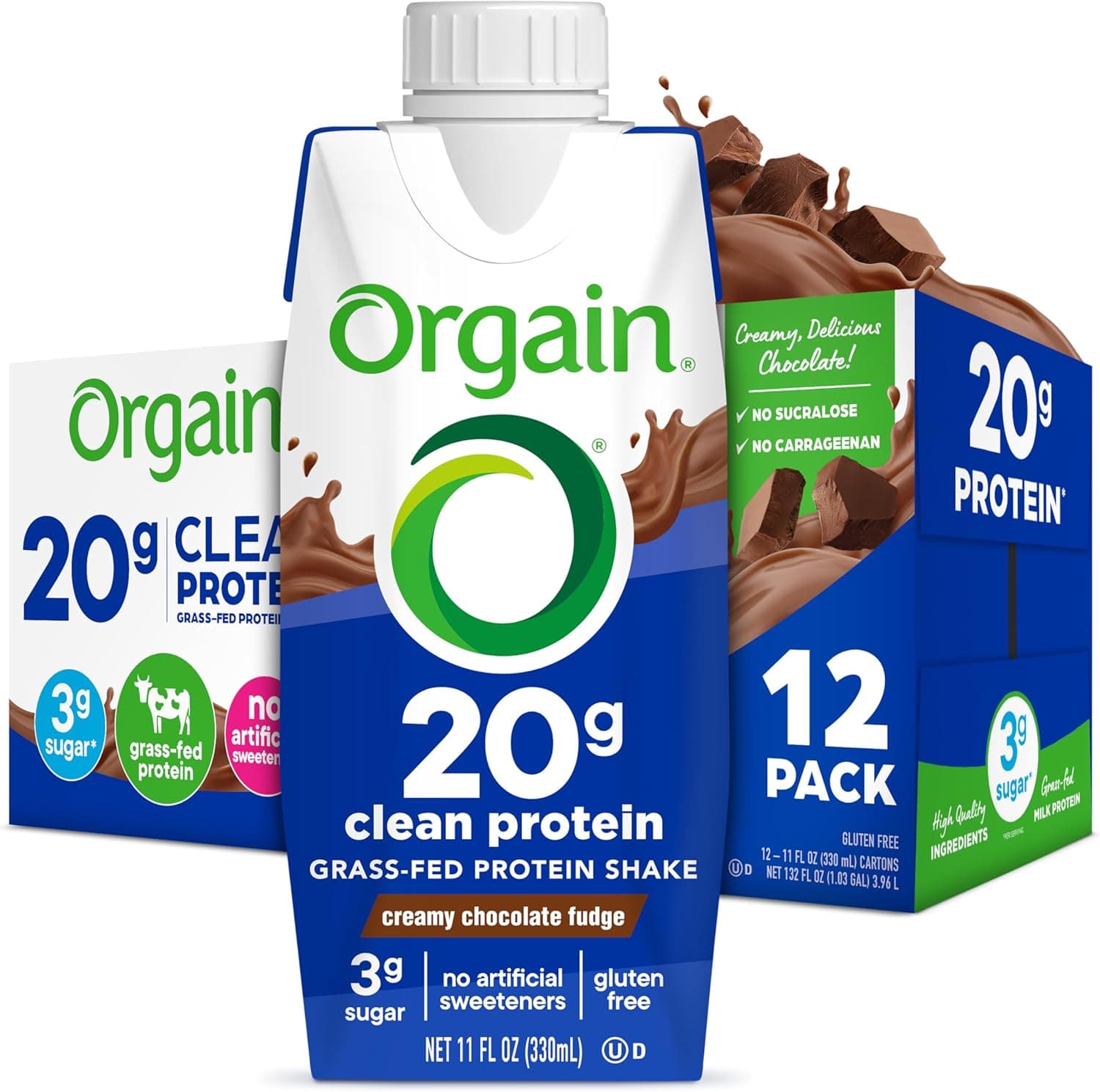 Orgain Clean Protein Shake – Chocolate