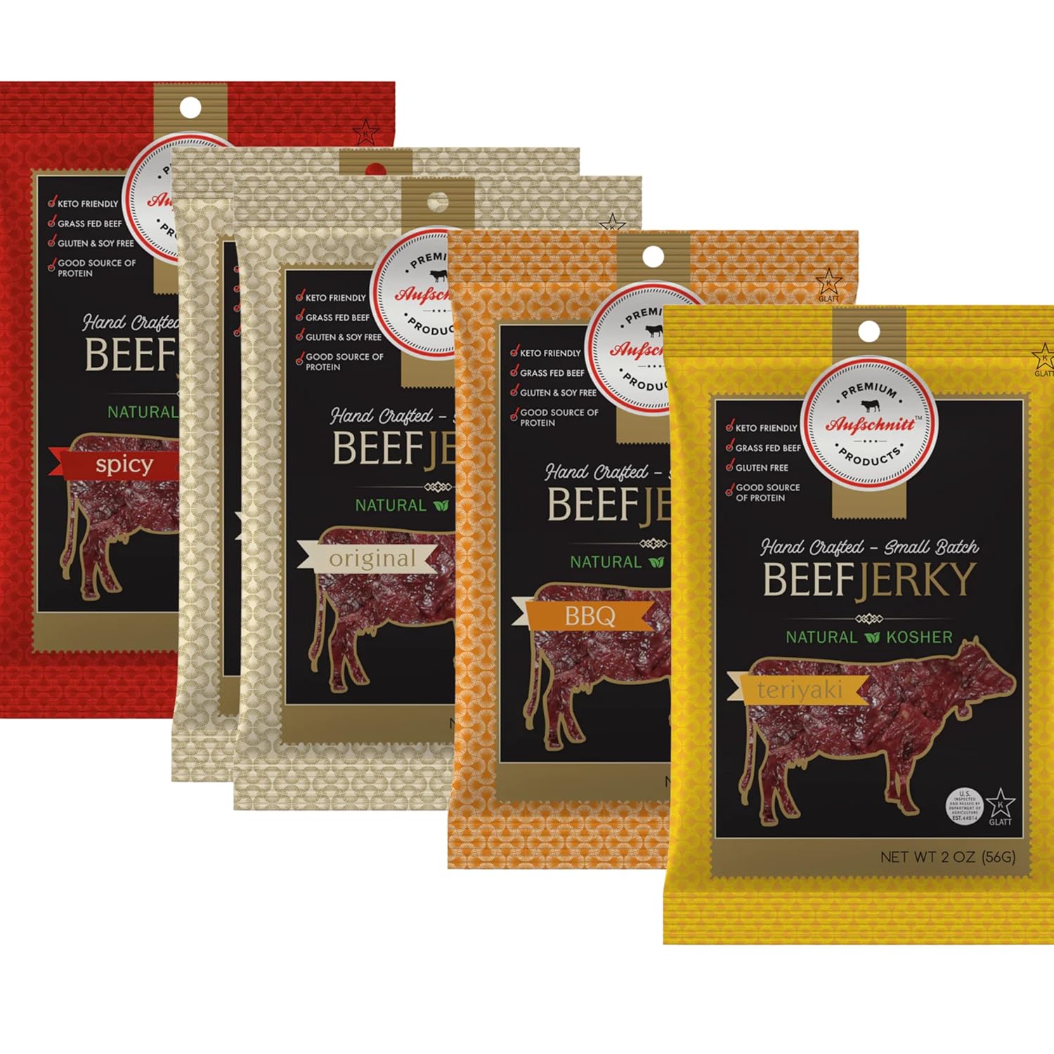 Aufschnitt Grass-Fed Halal Beef Jerky