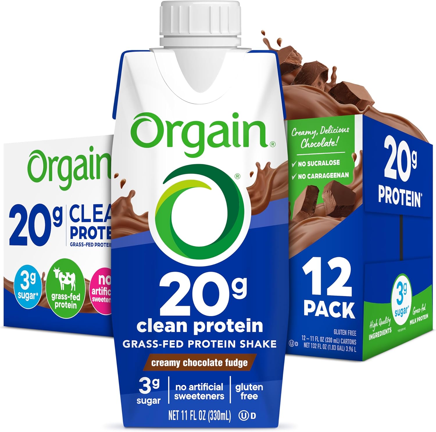 Orgain Clean Protein Shake – Chocolate