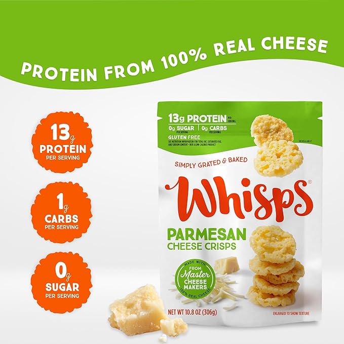Whisps Parmesan Cheese Crisps